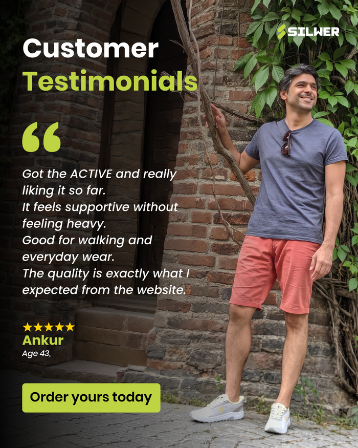 Ankur, Silwer wearer from New Delhi, customer testimonial
