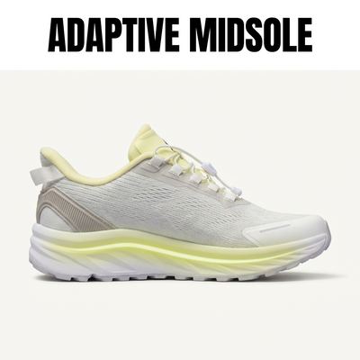 Silwer Active shoe side view highlighting the adaptive midsole
