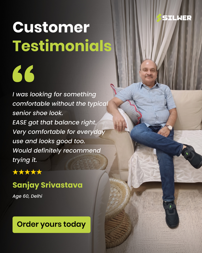 Sanjay Srivastava, Silwer wearer from Delhi, customer testimonial